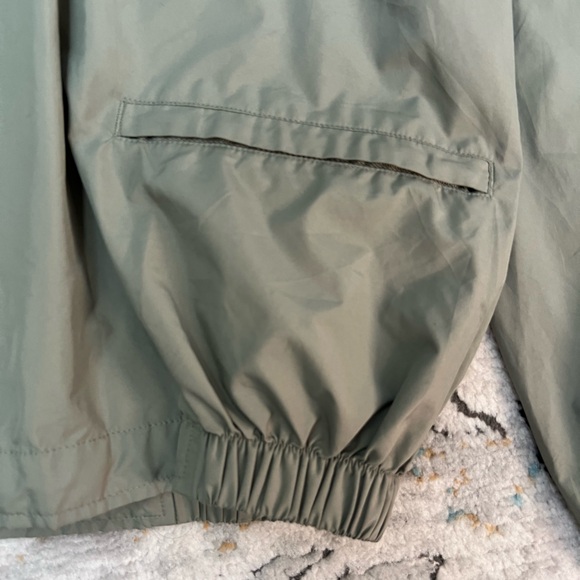 Vintage AUREUS Light Greenish Grey Windbreaker - Picture 12 of 14